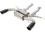 aFe MACH Force-Xp 2-1/2 IN 304 Stainless Steel Axle-Back Exhaust System - BMW 335i (E90/E92) 2007-2013