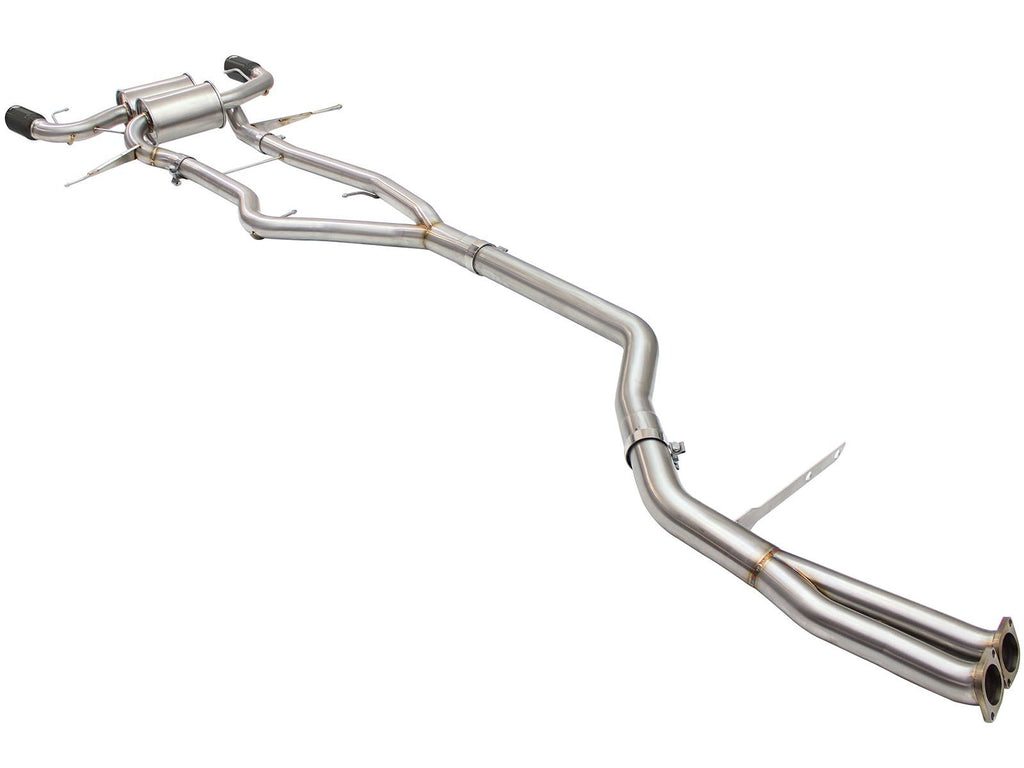 aFe MACH Force-Xp 3 IN to 2-1/2 IN 304 Stainless Steel Cat-Back Exhaust System - BMW 335i (E90/E92) 2011-2013