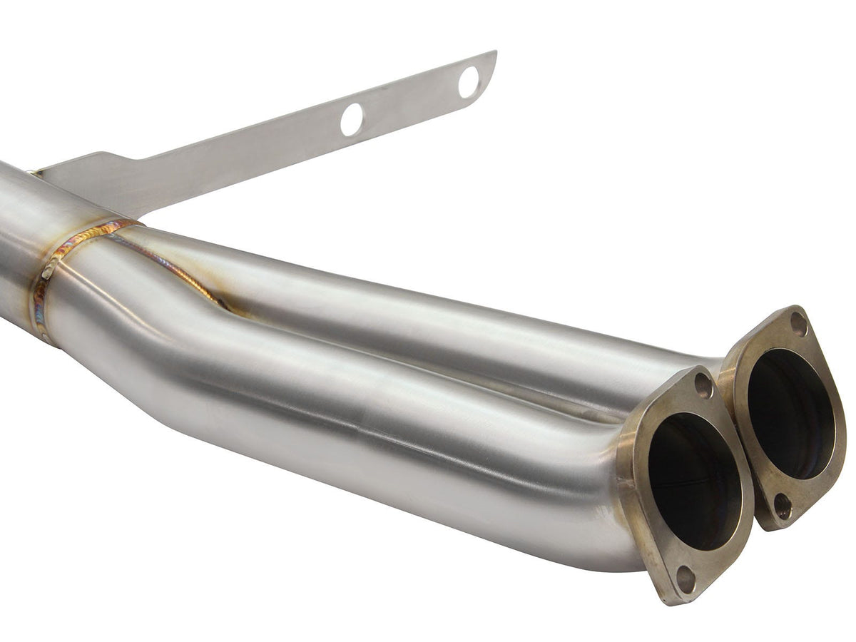 aFe MACH Force-Xp 3 IN to 2-1/2 IN 304 Stainless Steel Cat-Back Exhaust System - BMW 335i (E90/E92) 2011-2013