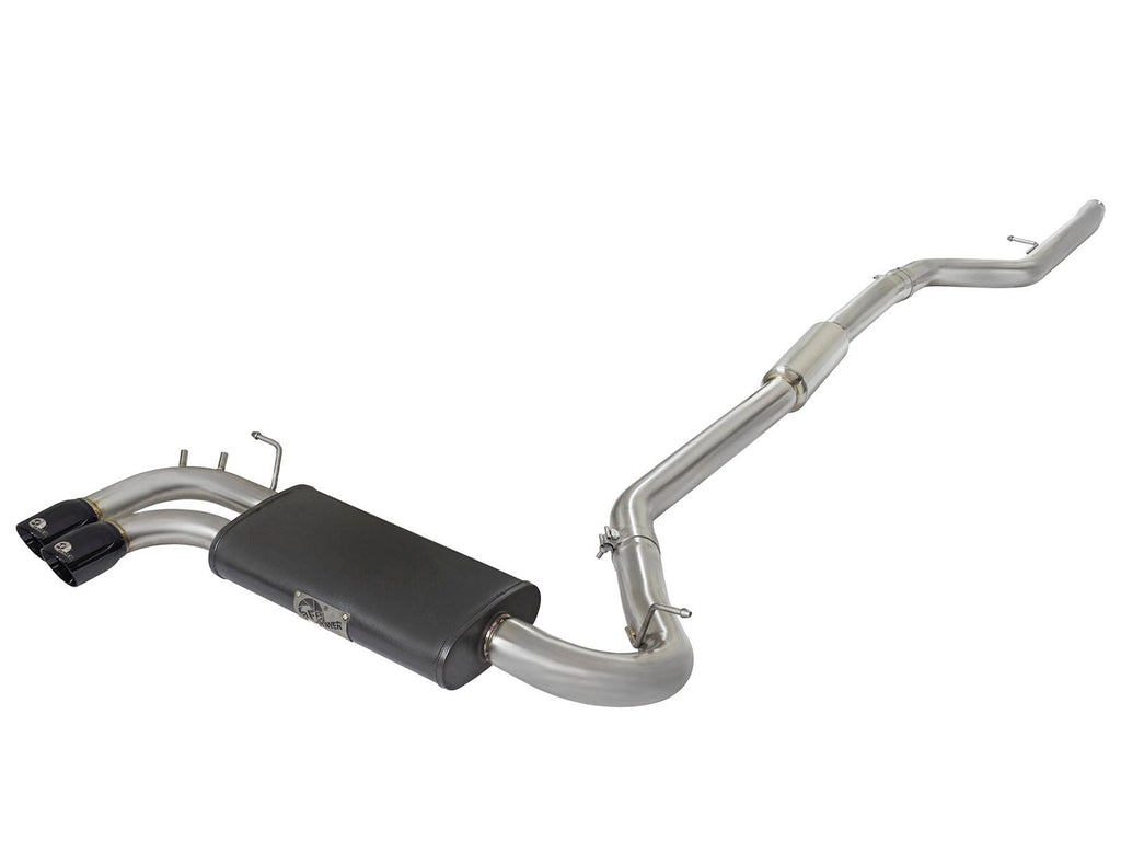 aFe MACH Force-Xp 3 IN to 2-1/4 IN 304 Stainless Steel Cat-Back Exhaust System - BMW 328i/428i (F30/F32) 2012-2016