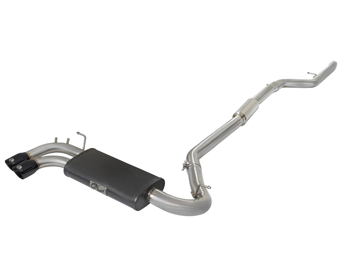 aFe MACH Force-Xp 3 IN to 2-1/4 IN 304 Stainless Steel Cat-Back Exhaust System - BMW 328i/428i (F30/F32) 2012-2016