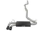 aFe MACH Force-Xp 3 IN to 2-1/4 IN 304 Stainless Steel Cat-Back Exhaust System - BMW 328i/428i (F30/F32) 2012-2016