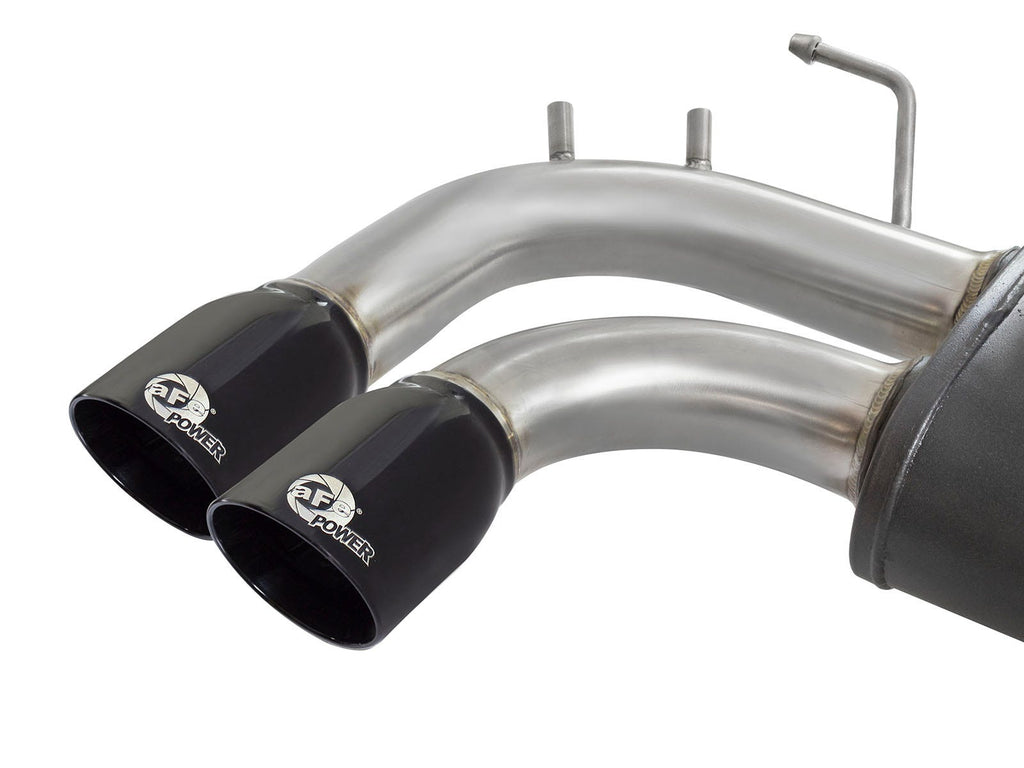 aFe MACH Force-Xp 3 IN to 2-1/4 IN 304 Stainless Steel Cat-Back Exhaust System - BMW 328i/428i (F30/F32) 2012-2016