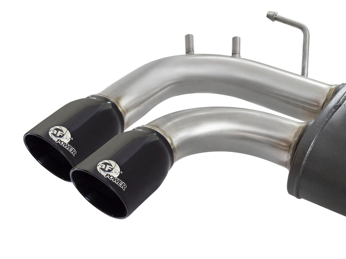 aFe MACH Force-Xp 3 IN to 2-1/4 IN 304 Stainless Steel Cat-Back Exhaust System - BMW 328i/428i (F30/F32) 2012-2016