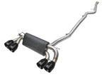 aFe MACH Force-Xp 3 IN to 2-1/2 IN 304 Stainless Steel Cat-Back Exhaust System - BMW M2 (F87) 2016-2018