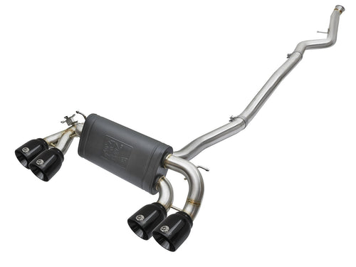 aFe MACH Force-Xp 3 IN to 2-1/2 IN 304 Stainless Steel Cat-Back Exhaust System - BMW M2 (F87) 2016-2018