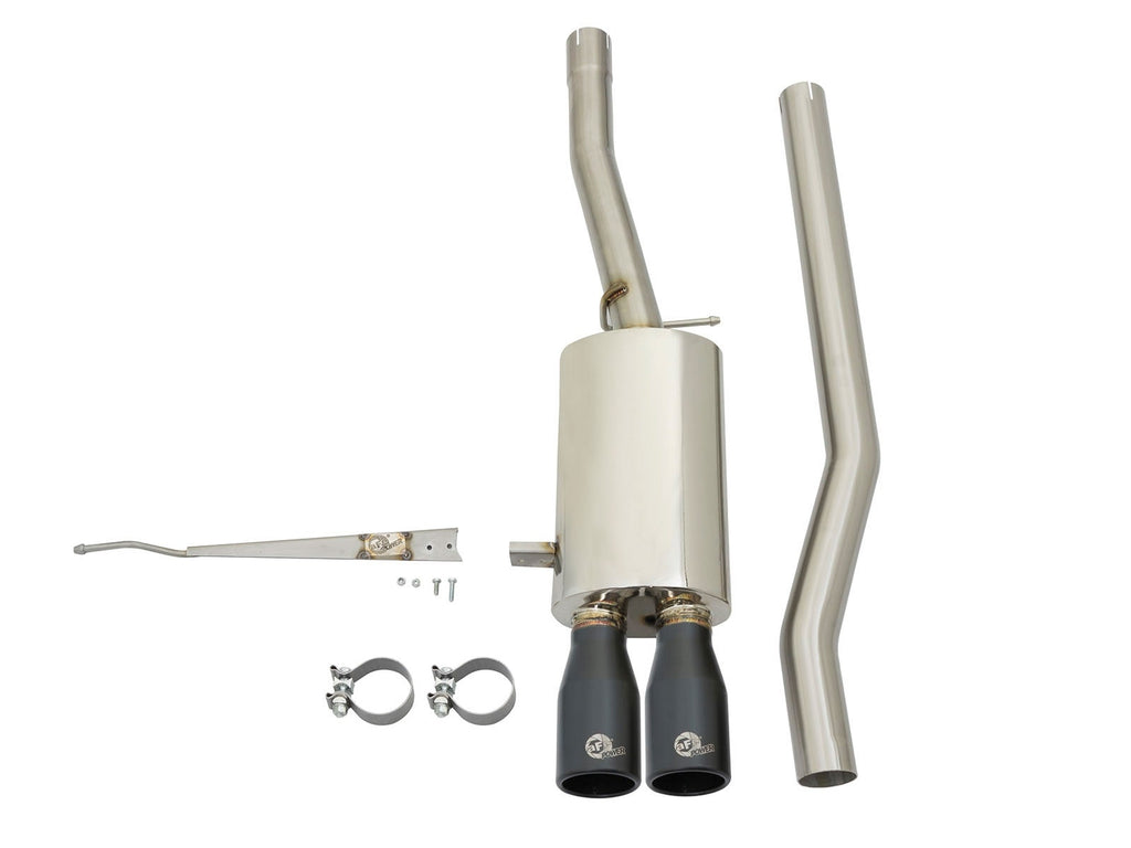 aFe MACH Force-Xp 2-1/2 IN 304 Stainless Steel Cat-Back Exhaust System - MINI Cooper S (F56/57) 2015-2024