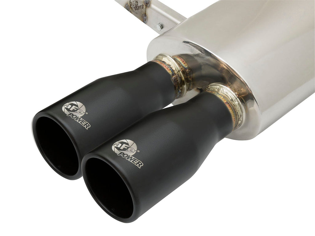 aFe MACH Force-Xp 2-1/2 IN 304 Stainless Steel Cat-Back Exhaust System - MINI Cooper S (F56/57) 2015-2024