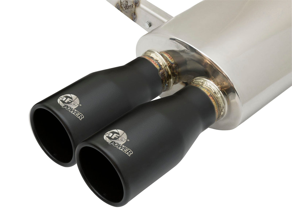 aFe MACH Force-Xp 2-1/2 IN 304 Stainless Steel Cat-Back Exhaust System - MINI Cooper S (F56/57) 2015-2024