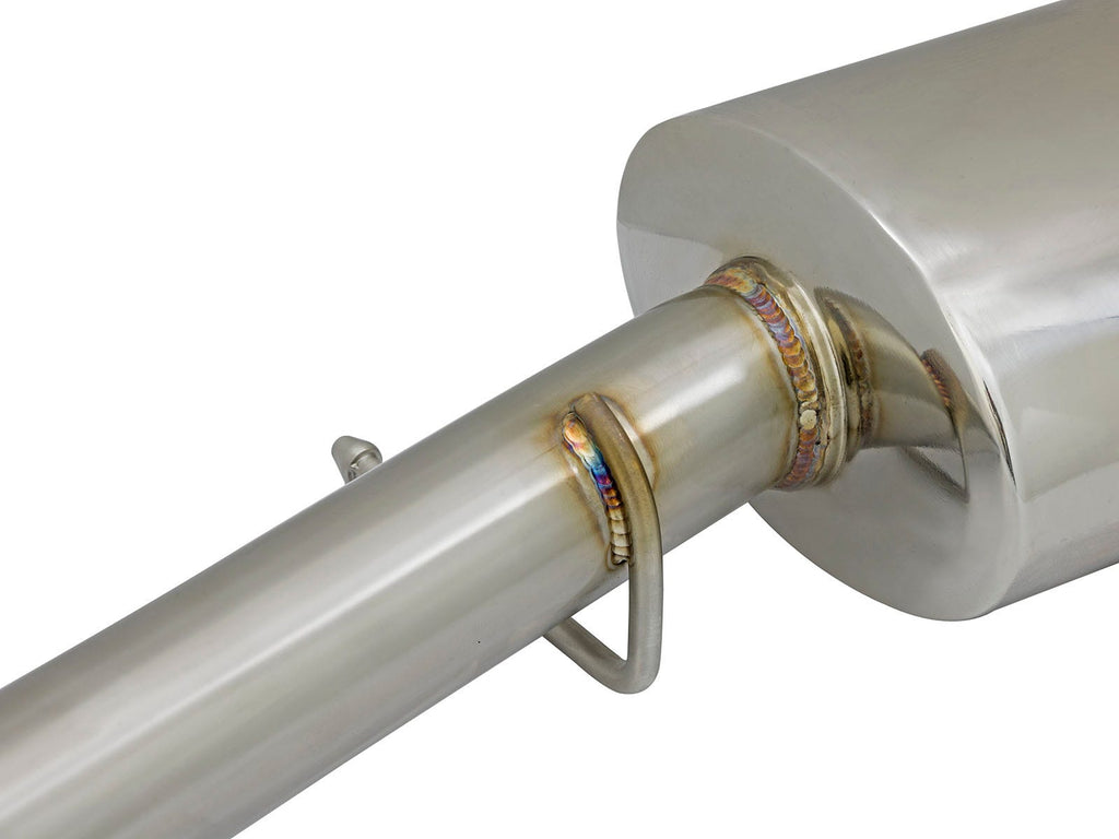 aFe MACH Force-Xp 2-1/2 IN 304 Stainless Steel Cat-Back Exhaust System - MINI Cooper S (F56/57) 2015-2024