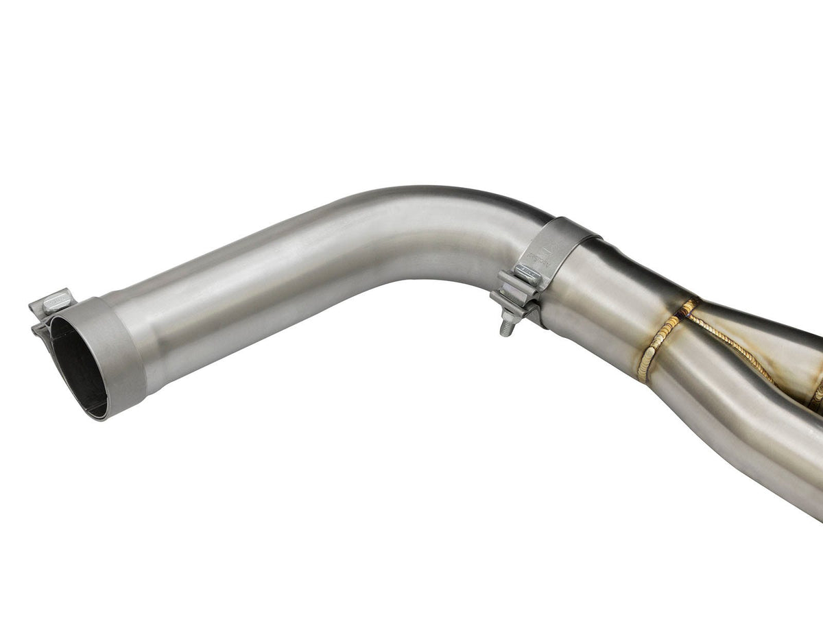 aFe MACH Force-Xp 3 IN to 2-1/2 IN 304 Stainless Steel Axle-Back Exhaust System - BMW M2 (F87) 2016-2018