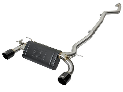 aFe MACH Force-Xp 3 IN to 2-1/2 IN 304 Stainless Steel Cat-Back Exhaust System - BMW 340i (F30) /440i (F32/33) 2016-2020