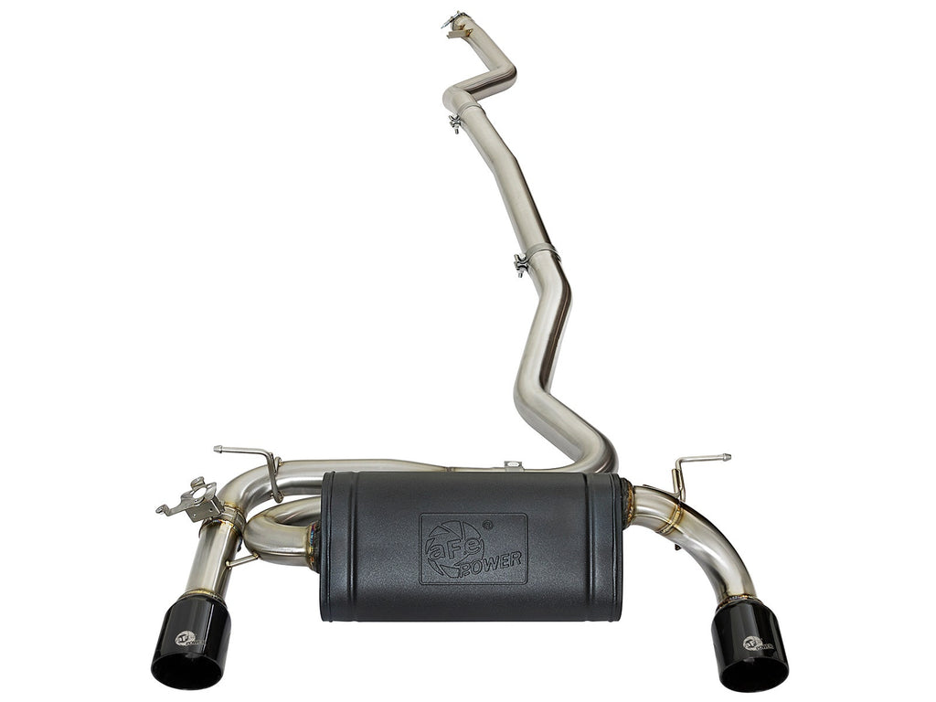 aFe MACH Force-Xp 3 IN to 2-1/2 IN 304 Stainless Steel Cat-Back Exhaust System - BMW 340i (F30) /440i (F32/33) 2016-2020