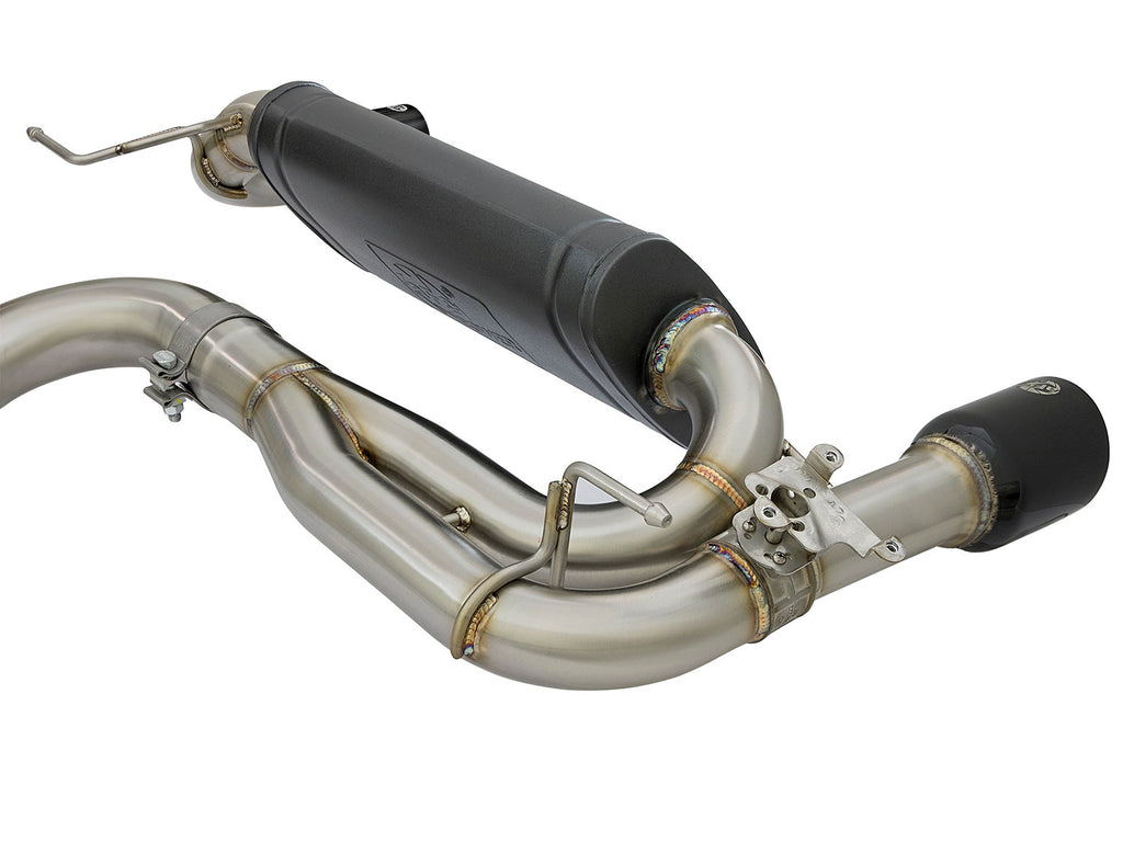 aFe MACH Force-Xp 3 IN to 2-1/2 IN 304 Stainless Steel Cat-Back Exhaust System - BMW 340i (F30) /440i (F32/33) 2016-2020