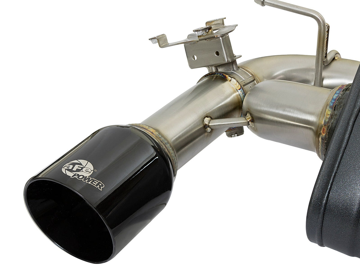 aFe MACH Force-Xp 3 IN to 2-1/2 IN 304 Stainless Steel Axle-Back Exhaust System - BMW 340i (F30) /440i (F32/33) 2016-2020