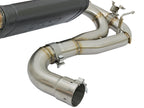 aFe MACH Force-Xp 3 IN to 2-1/2 IN 304 Stainless Steel Axle-Back Exhaust System - BMW 335i/335i xDrive (F30) 2012-2015 435i/ixDrive (F32/F33) 2014-2016