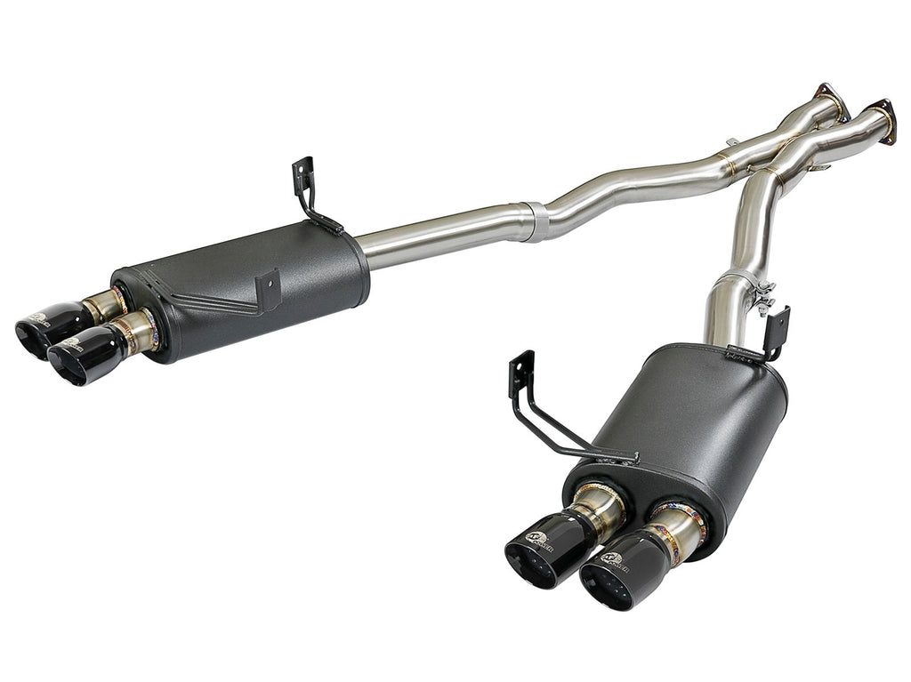 aFe MACH Force-Xp 2-1/2 IN 304 Stainless Steel Cat-Back Exhaust System - BMW Z4 M (E85/E86) 2005-2008