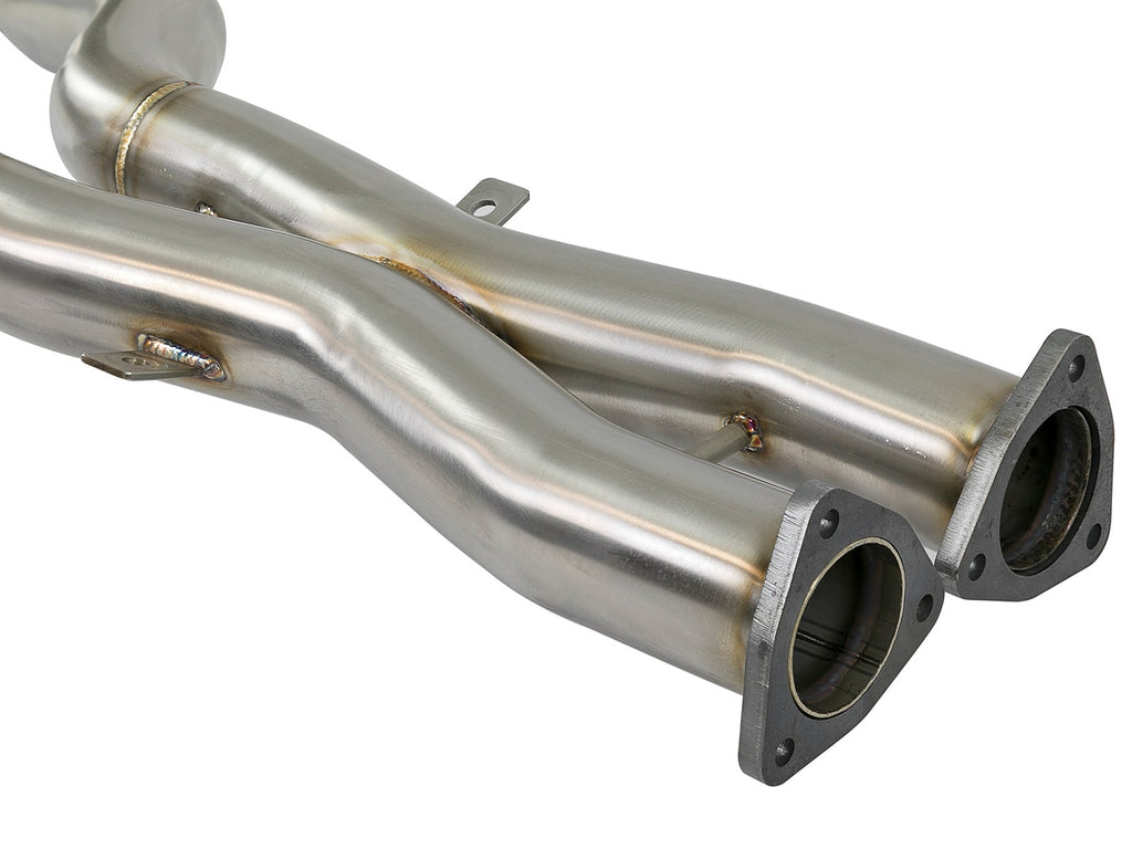 aFe MACH Force-Xp 2-1/2 IN 304 Stainless Steel Cat-Back Exhaust System - BMW Z4 M (E85/E86) 2005-2008