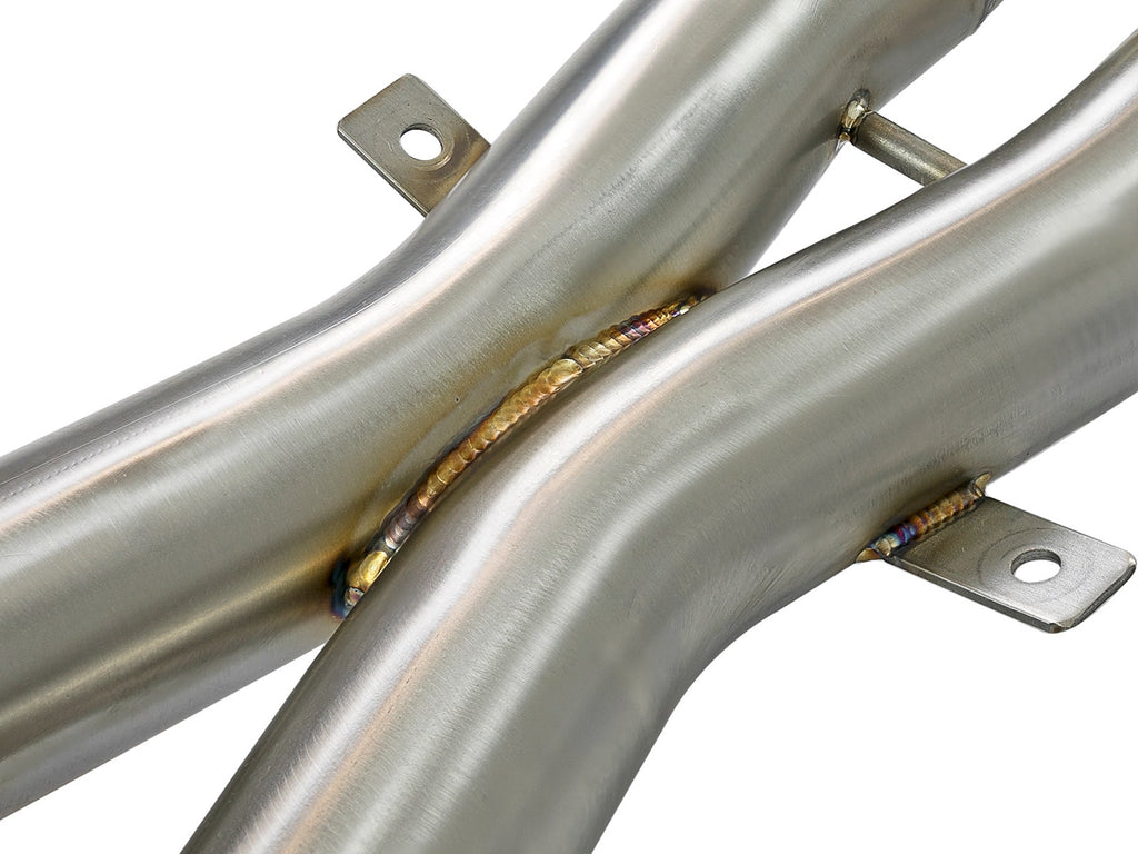 aFe MACH Force-Xp 2-1/2 IN 304 Stainless Steel Cat-Back Exhaust System - BMW Z4 M (E85/E86) 2005-2008