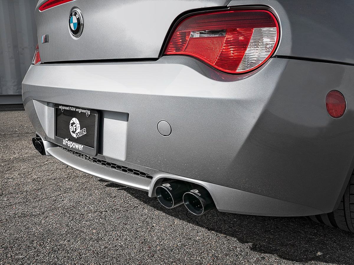aFe MACH Force-Xp 2-1/2 IN 304 Stainless Steel Cat-Back Exhaust System - BMW Z4 M (E85/E86) 2005-2008