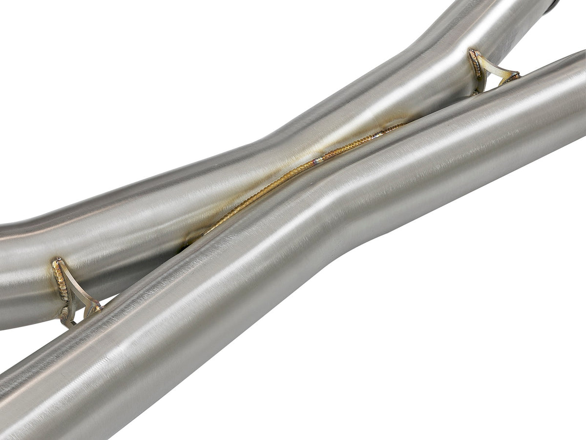 aFe MACH Force-Xp 3 IN 304 Stainless Steel Cat-Back Exhaust System - BMW X5M (F85) 2015-2018 X6M (F86) 2015-2019