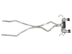 aFe MACH Force-Xp 3 IN 304 Stainless Steel Cat-Back Exhaust System - BMW X5M (F85) 2015-2018 X6M (F86) 2015-2019