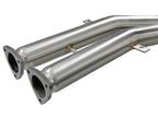 aFe MACH Force-Xp 2-1/2 IN 304 Stainless Steel Cat-Back Exhaust System - BMW M3 (E46) 2001-2006