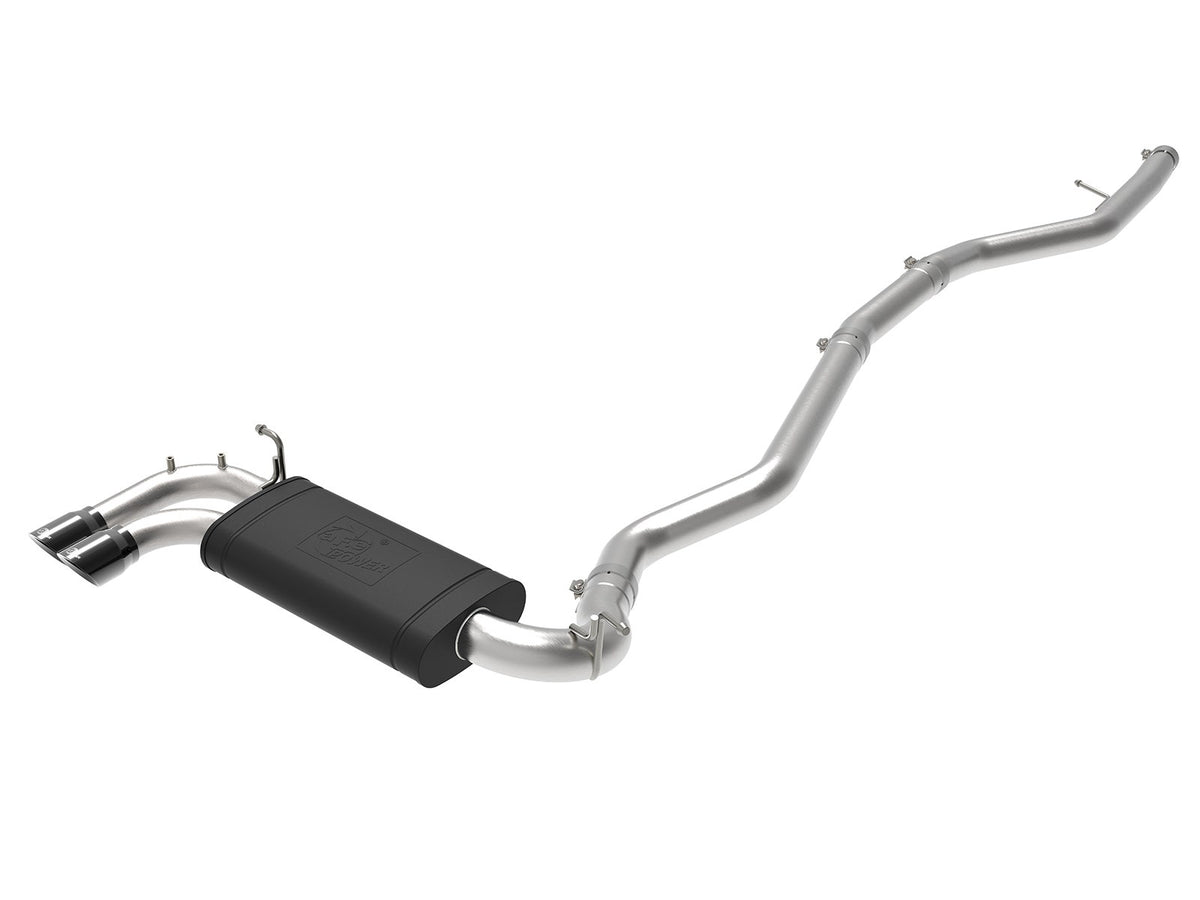 aFe MACH Force-Xp 3 IN to 2-1/4 IN 304 Stainless Steel Cat-Back Exhaust System - 2014-2016 BMW 228i (F22/23)
