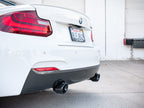 aFe MACH Force-Xp 3 IN to 2-1/2 IN 304 Stainless Steel Cat-Back Exhaust System - BMW M235i (F22/23) 2014-2016
