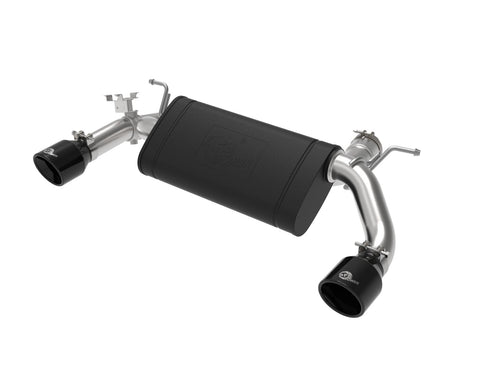 aFe MACH Force-Xp 3 IN to 2-1/2 IN 304 Stainless Steel Axle-Back Exhaust System - BMW M235i (F22/23) 2014-2016