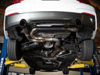 aFe MACH Force-Xp 3 IN to 2-1/2 IN 304 Stainless Steel Axle-Back Exhaust System - BMW M235i (F22/23) 2014-2016