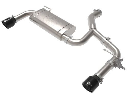 aFe MACH Force-Xp 3 IN to 2-1/2 IN 304 Stainless Steel Axle-Back Exhaust System - BMW X1 (F48) 2015-2022