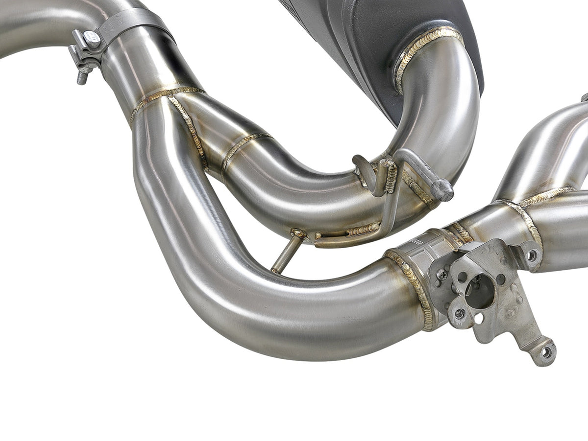 aFe MACH Force-Xp 3 IN to 2-1/2 IN 304 Stainless Steel Cat-Back Exhaust System - BMW M2 Competition (F87) 2019-2021
