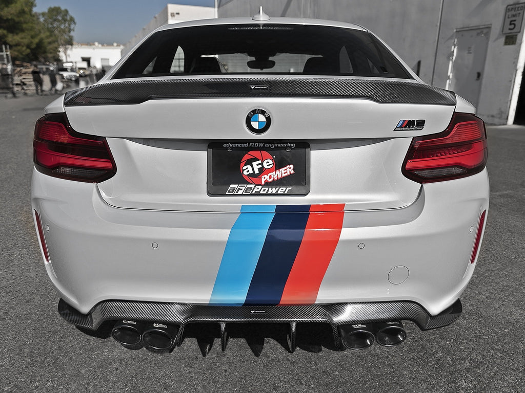 aFe MACH Force-Xp 3 IN to 2-1/2 IN 304 Stainless Steel Cat-Back Exhaust System - BMW M2 Competition (F87) 2019-2021