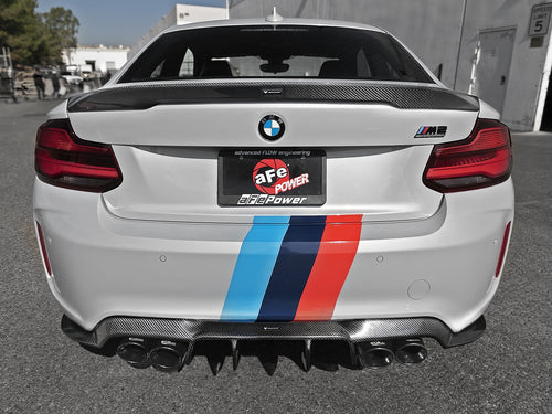 aFe MACH Force-Xp 3 IN to 2-1/2 IN 304 Stainless Steel Cat-Back Exhaust System - BMW M2 Competition (F87) 2019-2021