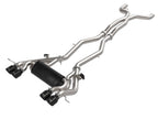 aFe MACH Force-Xp 3 IN to 2-1/2 IN 304 Stainless Steel Cat-Back Exhaust w/ Black Tip - BMW M3/M4 (G80/82) 2021-2026
