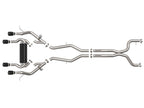 aFe MACH Force-Xp 3 IN to 2-1/2 IN 304 Stainless Steel Cat-Back Exhaust w/ Black Tip - BMW M3/M4 (G80/82) 2021-2026