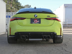 aFe MACH Force-Xp 3 IN to 2-1/2 IN 304 Stainless Steel Cat-Back Exhaust w/ Black Tip - BMW M3/M4 (G80/82) 2021-2026