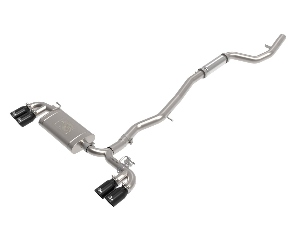 aFe MACH Force-Xp 3 IN to 2-1/2 IN 304 Stainless Steel Cat-Back Exhaust w/ Black Tip - BMW Z4 M40i (G29) 2019-2026