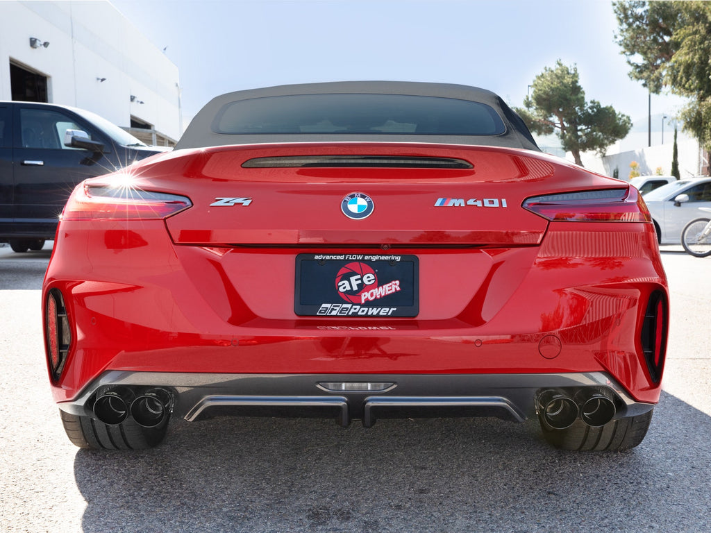 aFe MACH Force-Xp 3 IN to 2-1/2 IN 304 Stainless Steel Cat-Back Exhaust w/ Black Tip - BMW Z4 M40i (G29) 2019-2026
