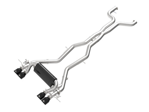 aFe MACH Force-Xp 3 IN to 2-1/2 IN 304 Stainless Steel Cat-Back Exhaust w/ Black Tip - BMW M2 (G87) 2023-2026