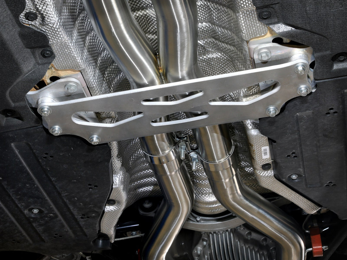 aFe MACH Force-Xp 3 IN to 2-1/2 IN 304 Stainless Steel Cat-Back Exhaust w/ Black Tip - BMW M2 (G87) 2023-2026