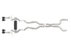 aFe MACH Force-Xp 3 IN to 2-1/2 IN 304 Stainless Steel Cat-Back Exhaust w/ Black Tip - BMW M2 (G87) 2023-2026