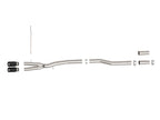 aFe MACH Force-Xp 3 IN to 2-1/2 IN 304 Stainless Steel Cat-Back Exhaust w/ Black Tip - MINI Cooper S 2014-2024/Cooper S JCW Hardtop 2015-2024