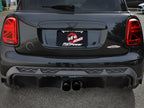 aFe MACH Force-Xp 3 IN to 2-1/2 IN 304 Stainless Steel Cat-Back Exhaust w/ Black Tip - MINI Cooper S 2014-2024/Cooper S JCW Hardtop 2015-2024