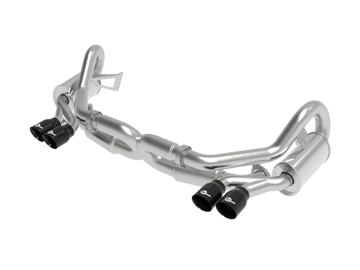 aFe MACH Force-Xp 3 IN to 2-1/2 IN 304 Stainless Steel Cat-Back Exhaust System - Porsche 911 Carrera/S (991) 2012-2016 Porsche 911 Carrera 4/4S (991) 2013-2016