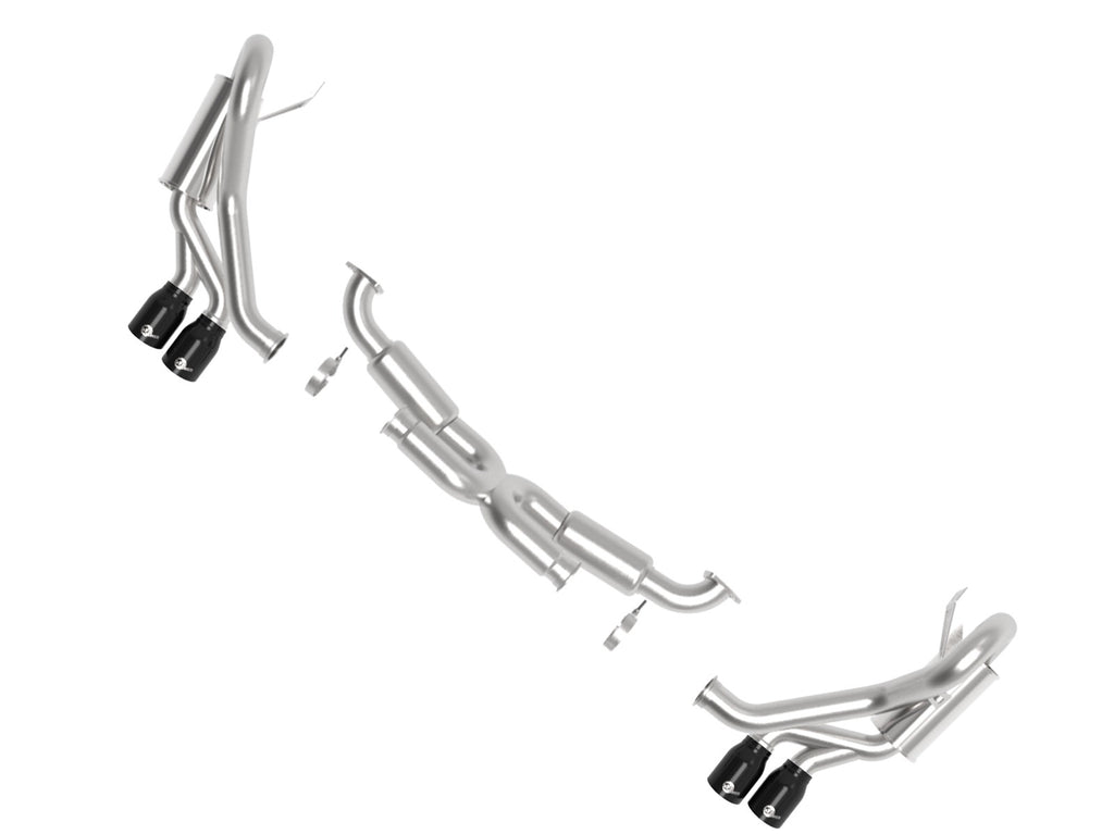 aFe MACH Force-Xp 3 IN to 2-1/2 IN 304 Stainless Steel Cat-Back Exhaust System - Porsche 911 Carrera/S (991) 2012-2016 Porsche 911 Carrera 4/4S (991) 2013-2016