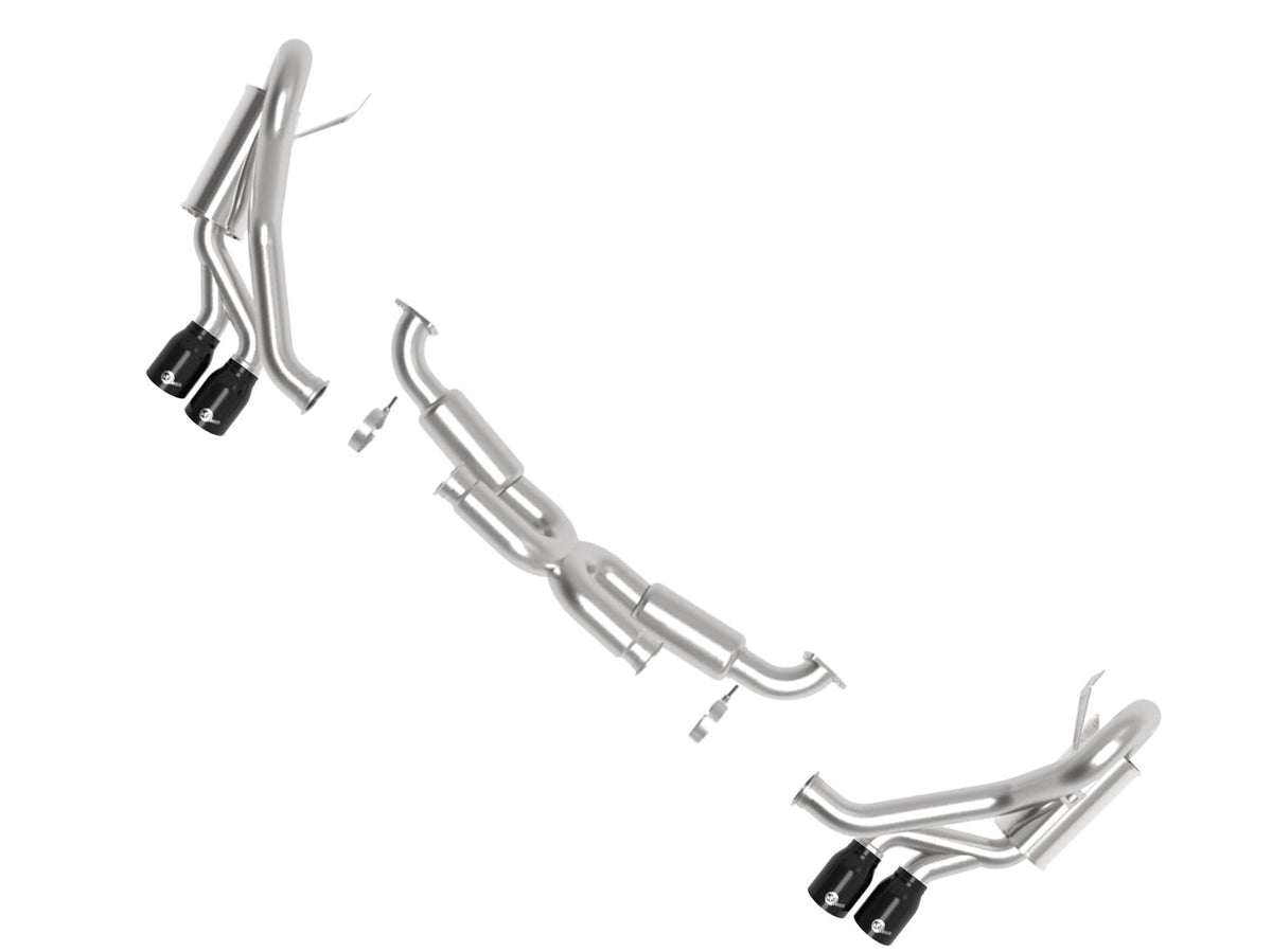 aFe MACH Force-Xp 3 IN to 2-1/2 IN 304 Stainless Steel Cat-Back Exhaust System - Porsche 911 Carrera/S (991) 2012-2016 Porsche 911 Carrera 4/4S (991) 2013-2016