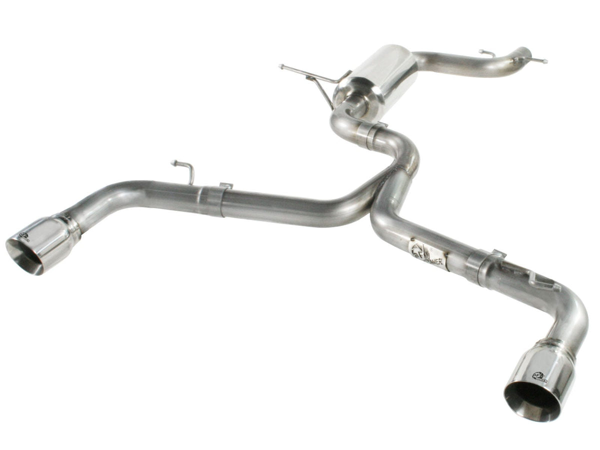 aFe MACH Force-Xp 2-1/2 IN 304 Stainless Steel Cat-Back Exhaust System - Volkswagen Beetle 2012-2016