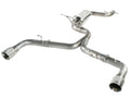 aFe MACH Force-Xp 2-1/2 IN 304 Stainless Steel Cat-Back Exhaust System - Volkswagen Beetle 2012-2016